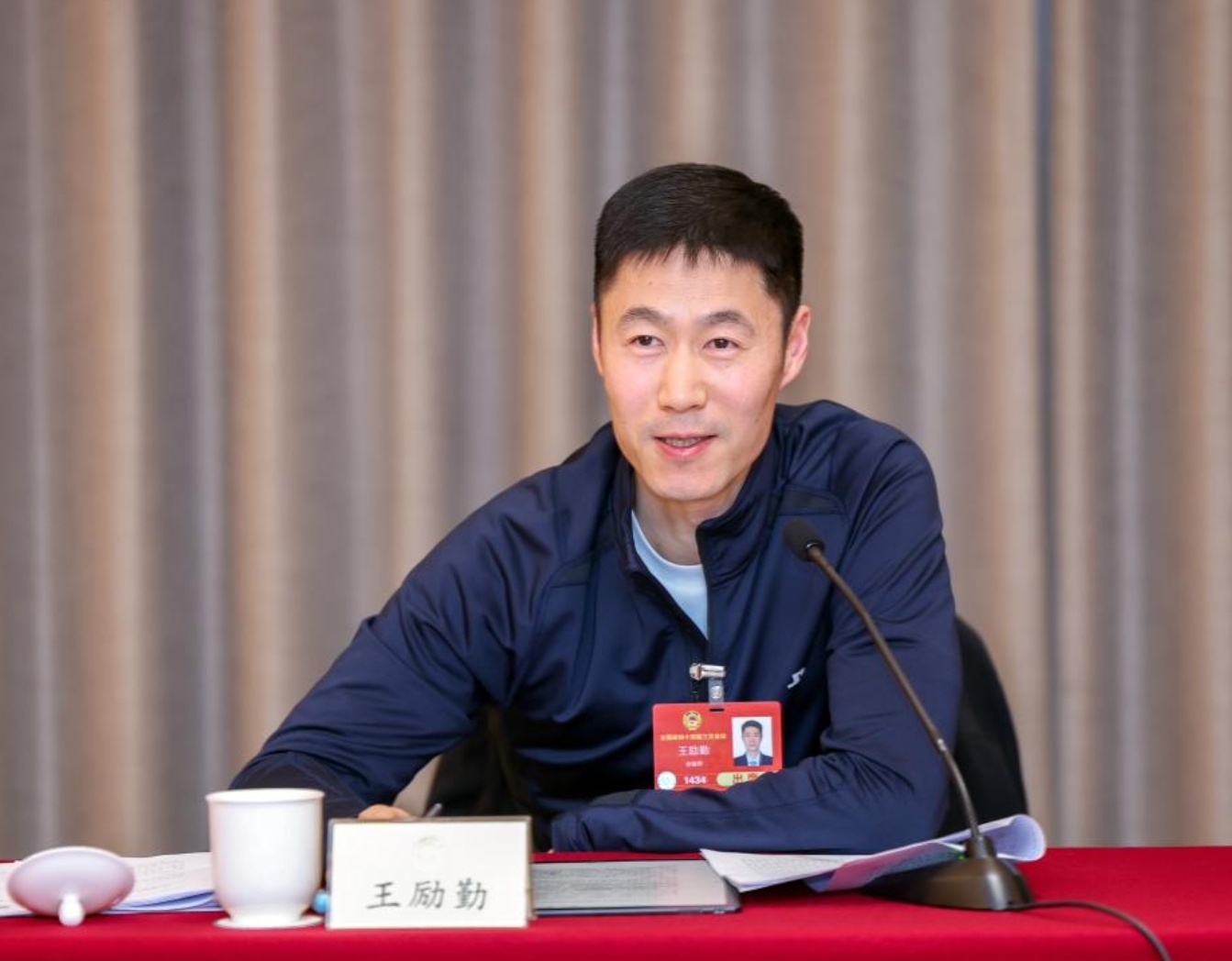 中国乒乓球协会适合后年，王利克当选为中国乒