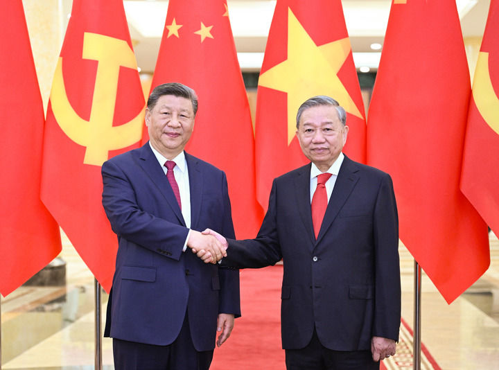 习近平已经与越南共产党秘书Su Lin进行了沟通