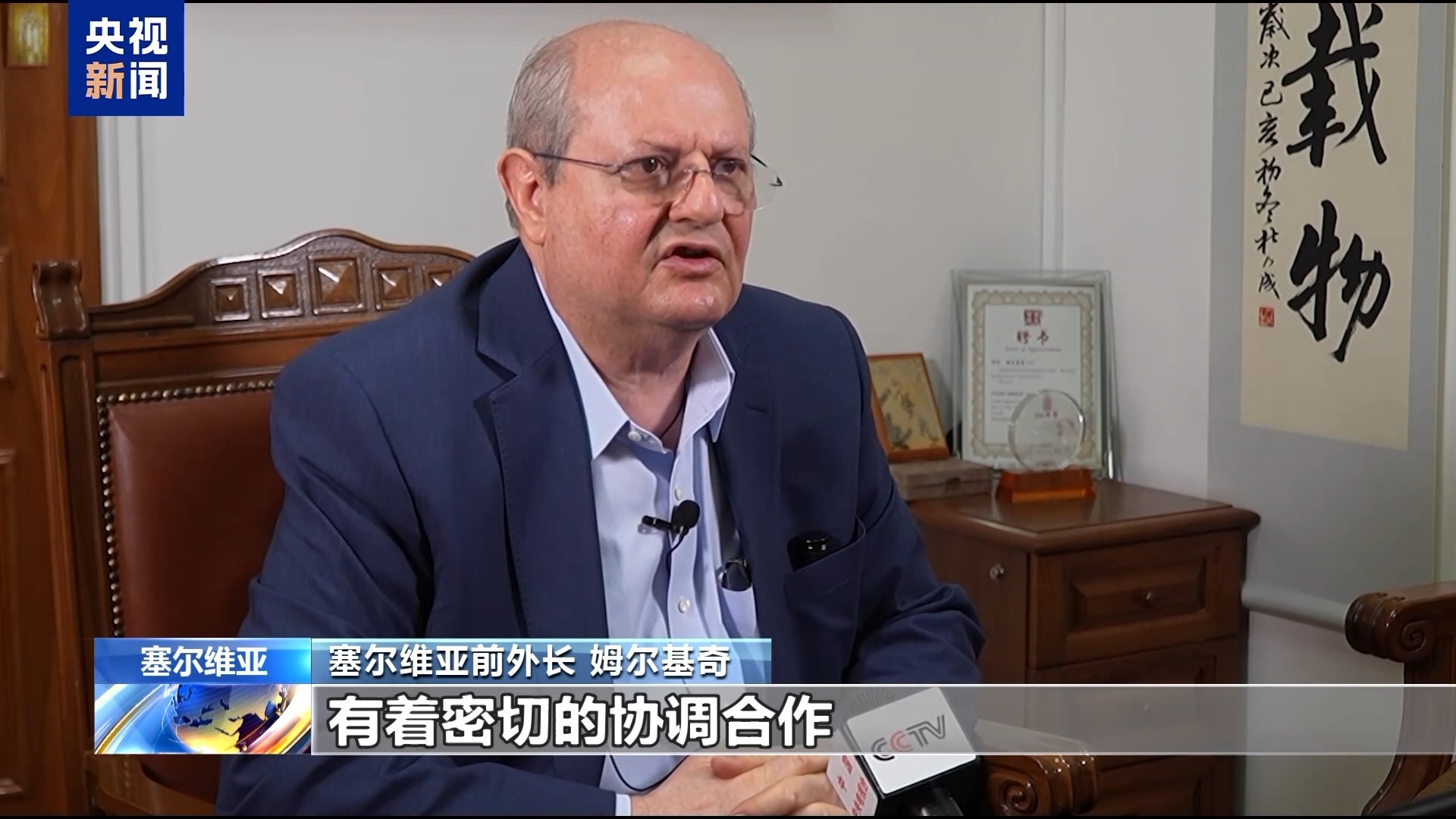 前塞尔维亚外交部长：美国施虐者偏离了全球自