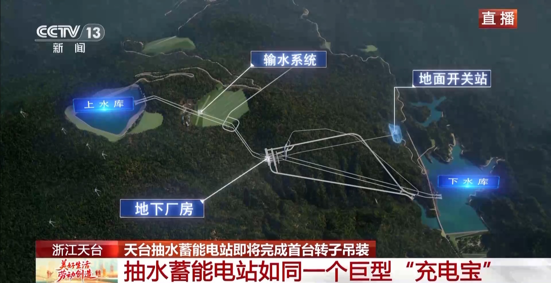 建成后可滿足160萬人用電 浙江天臺“巨型充電寶”建設有新進展(圖5)