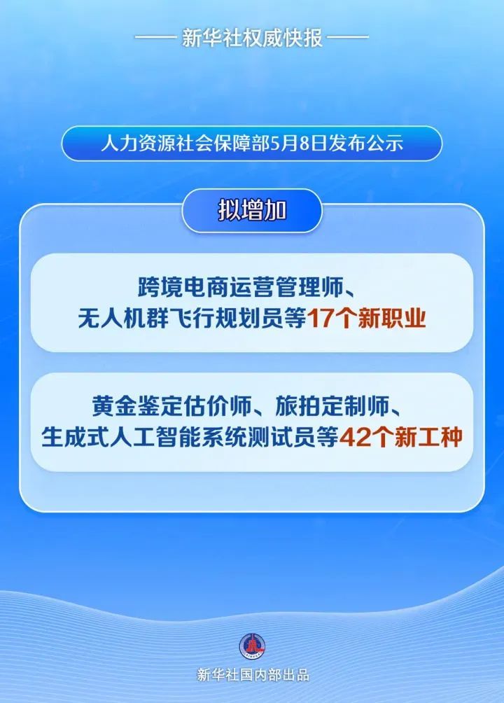 17个新职业将会来！