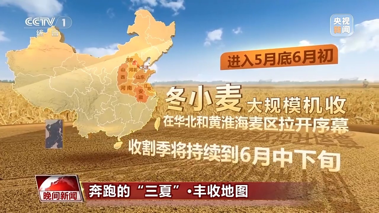 又到一年夏收季！一起打开丰收的地图(图3)