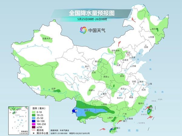 南边新一轮降雨后天开展 北方气温持续上升