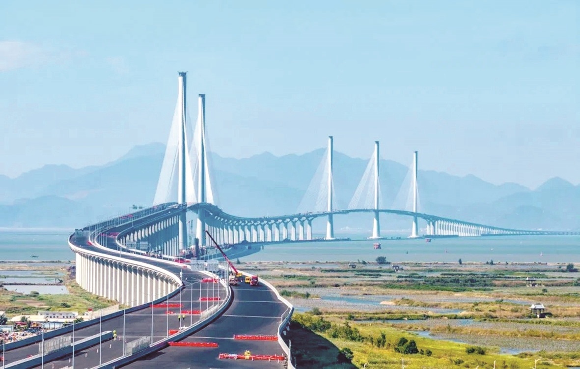 Huangmaohai Cross-Sea频道赢得了国际桥梁奖9“建于