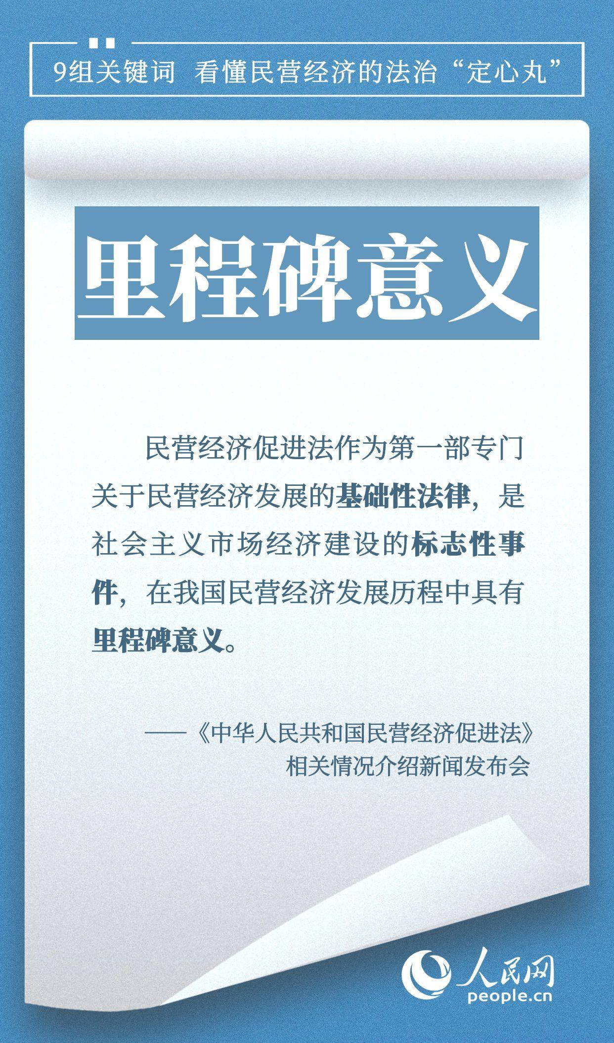 9组关键词，看懂民营经济的法治“定心丸”