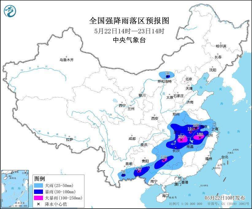 强降雨突袭湖北 最大阵风达27.2米/秒