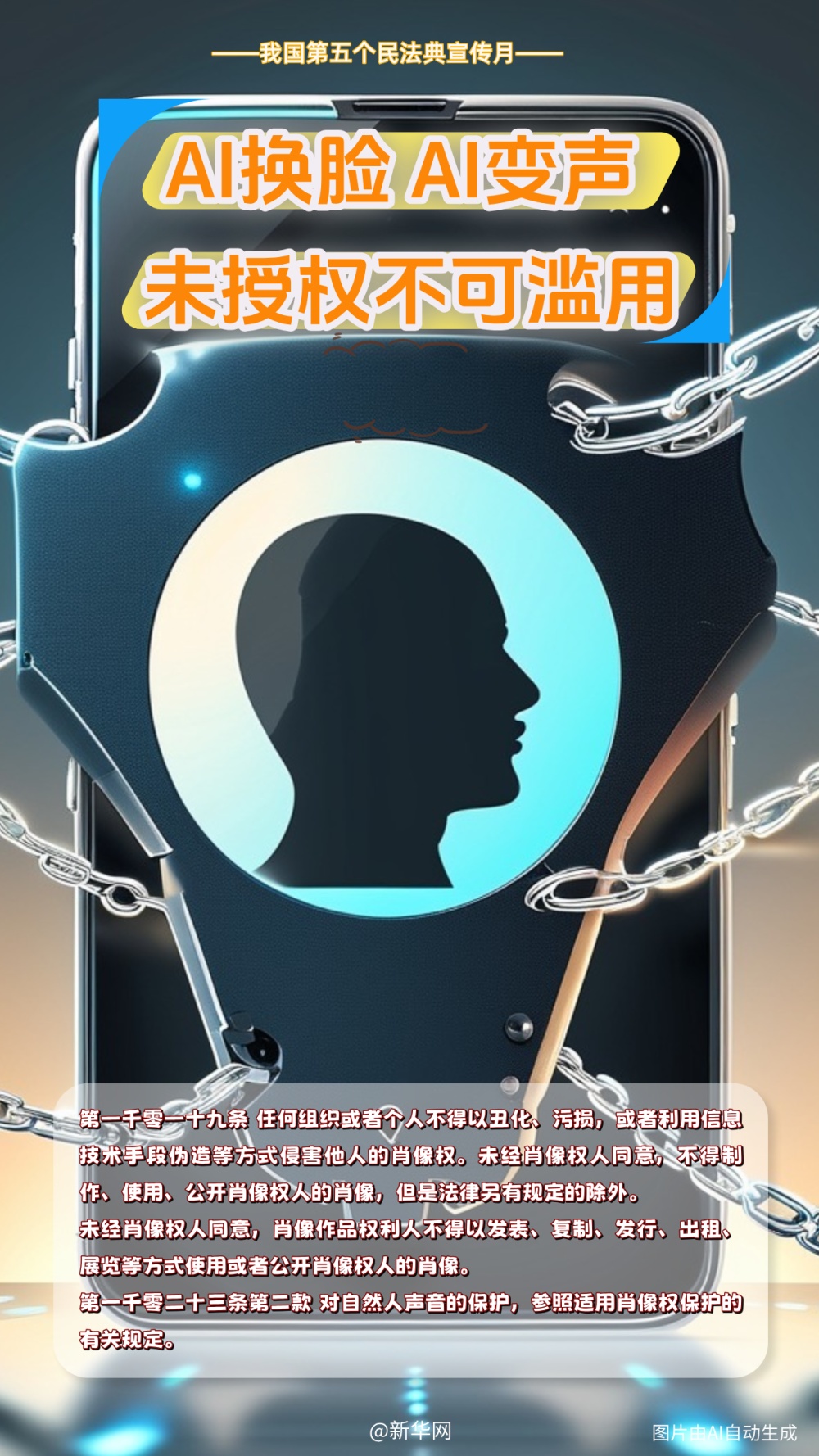 “AI”读民法典｜数字年代被侵权？有“典”可循！