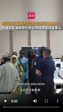 冈比亚媒体访问中国访问乌鲁姆奇：新疆在能源