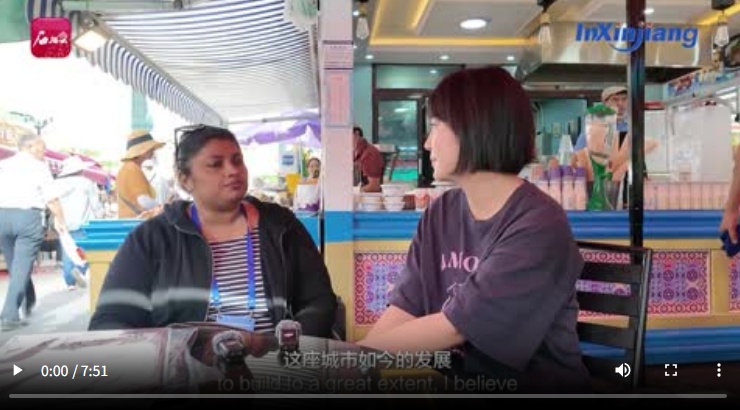 Inxinjiang（57）丨斯里兰卡女记者为何反复强调新疆是学习典范？