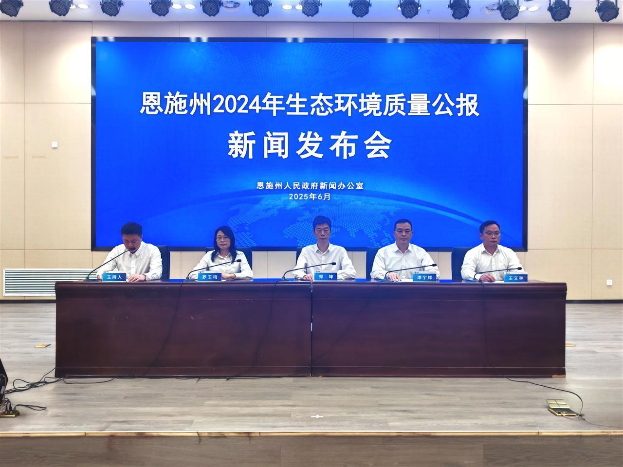 伟大的一天的数量占97.9％，ENSHI县生态的环境质