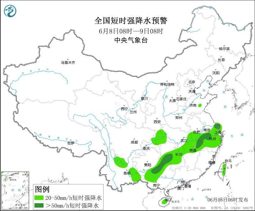 高考第二天 多地将有10级以上雷暴劲风 最新预告