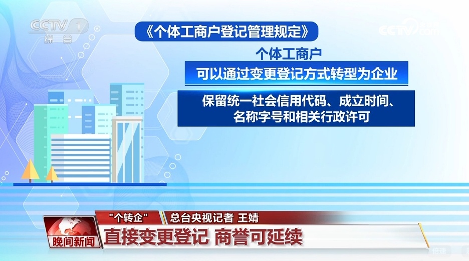 个转企、跨区搬迁 新规破解小生意的“老大难”问题