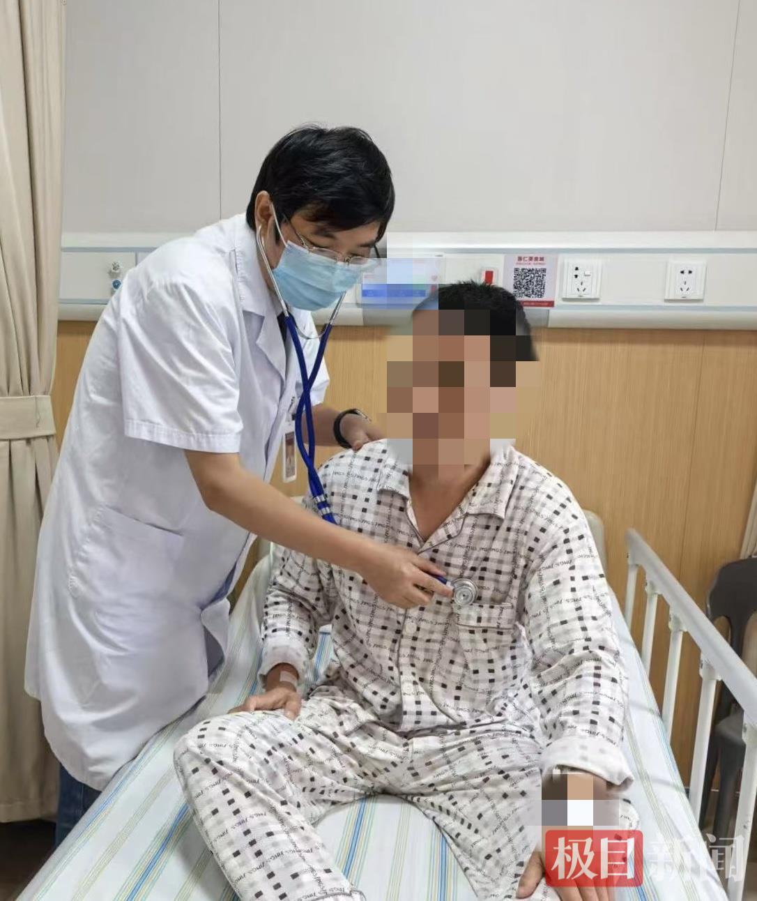 10分钟后举起重物后，胸痛会缓解严重的胸痛。
