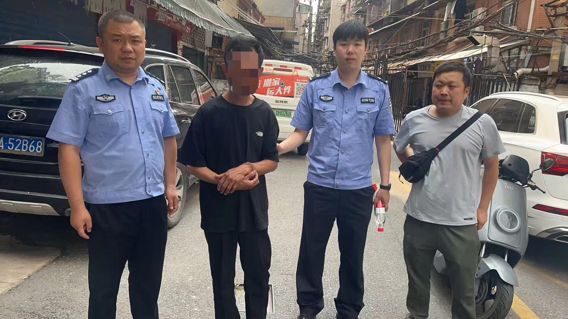 武汉江汉警方24小时连破“医圈”小案：一衣一饭皆关情 快侦快破护民安