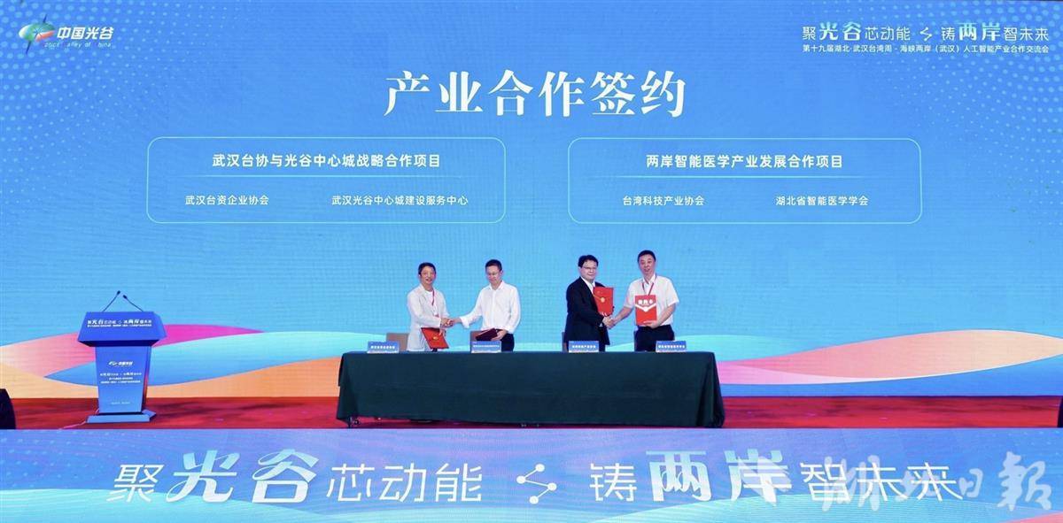 海峡两岸智能医学联合实验室在汉建立