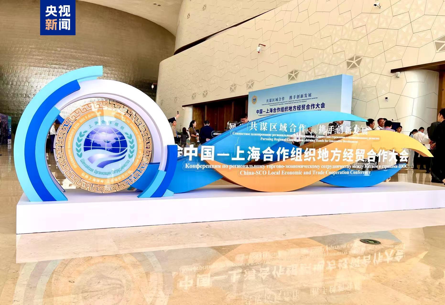 我国—上海协作安排当地经贸协作大会在山东青岛开幕