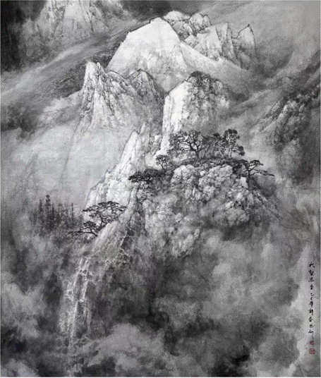 象中藏变， 墨外言心—论师恩钊山水画新境探微