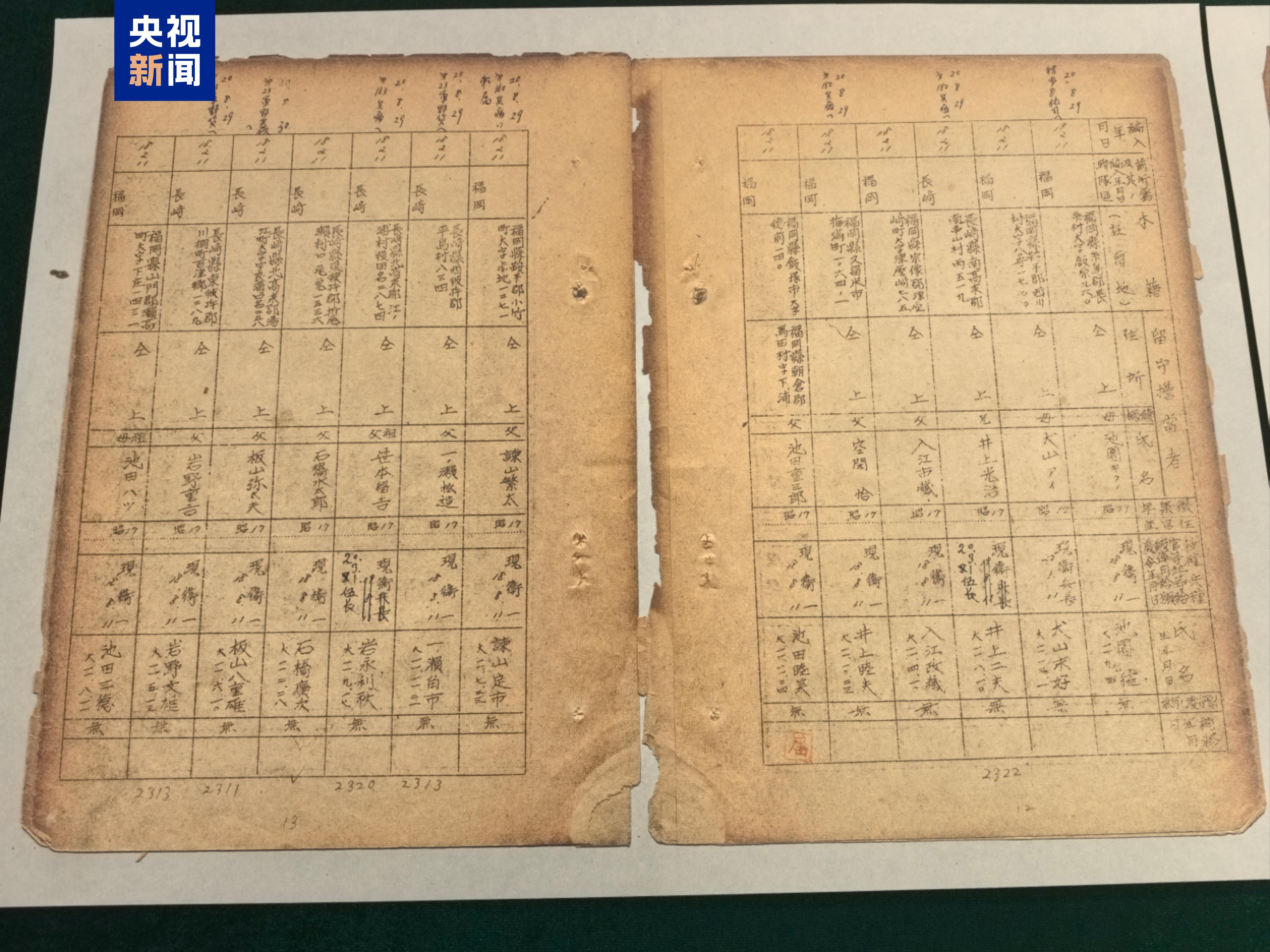 华南细菌战重要铁证！“波第8604部队”完好名册首现国内