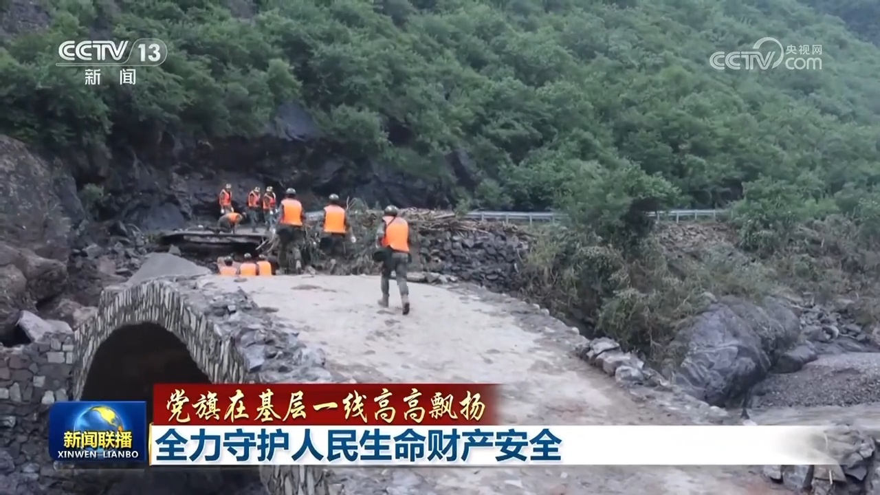 [政党旗帜在土著人民的水平上高涨]