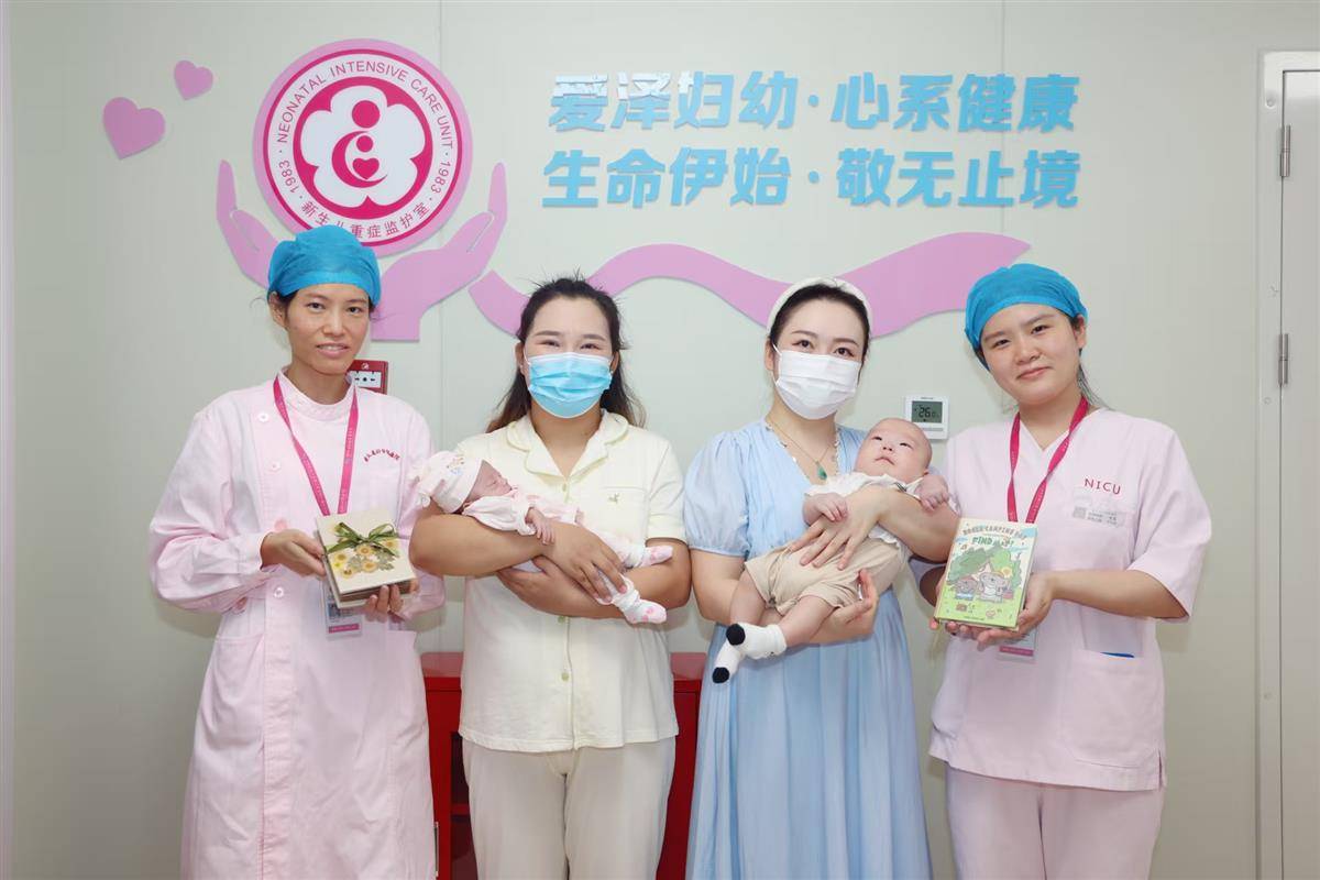 Shanxi姐妹在武汉生下了一个早产婴儿。成功的“