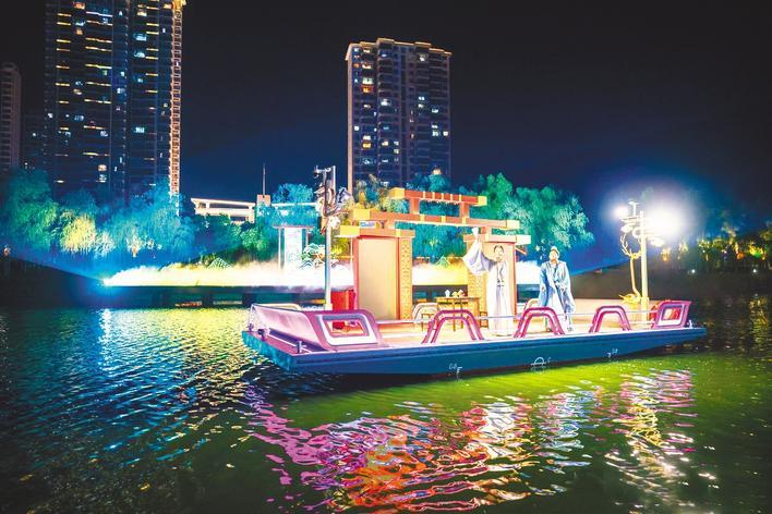 正式开始了苏州水之夜的第一次游览