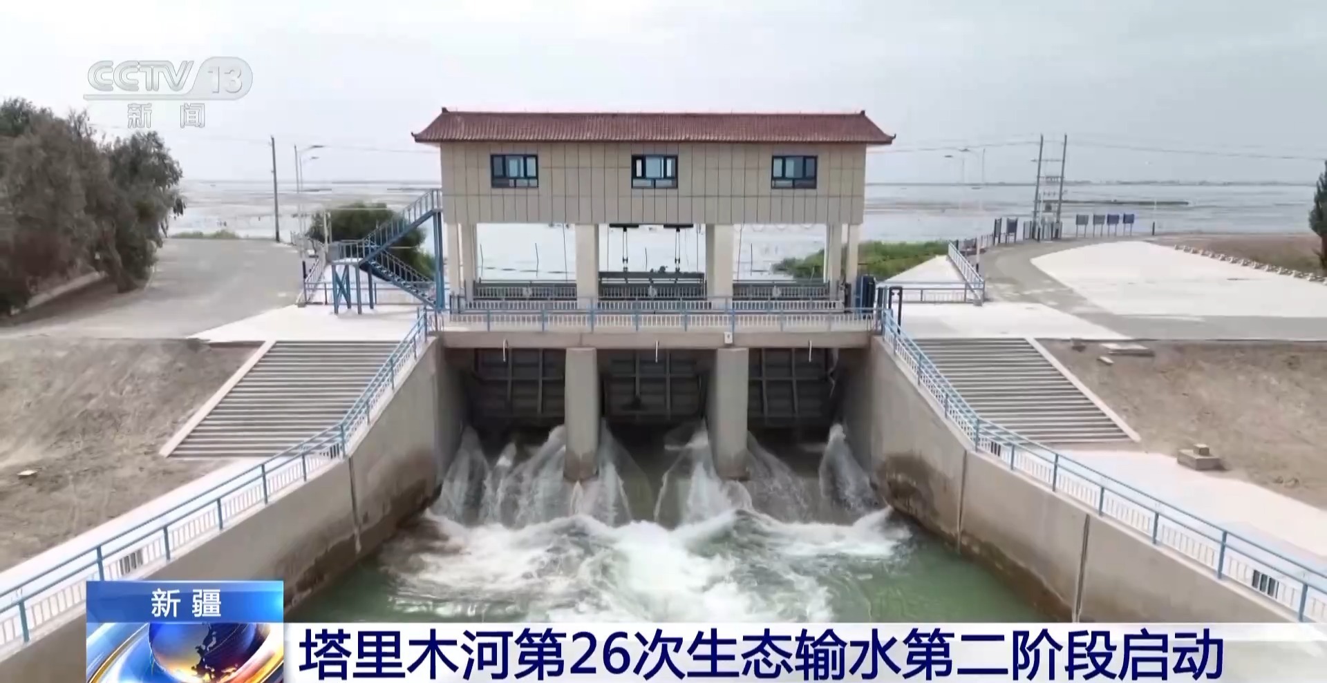 塔里姆河(Tarim River)第26次生态水运动的第二阶
