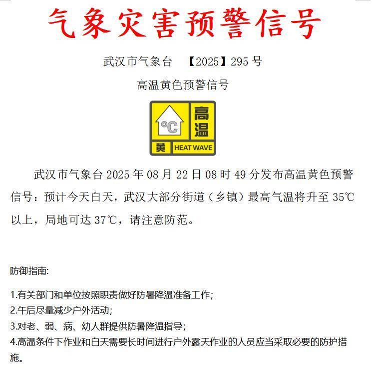 武汉下周是“高道路温度”，请注意抑制热量和