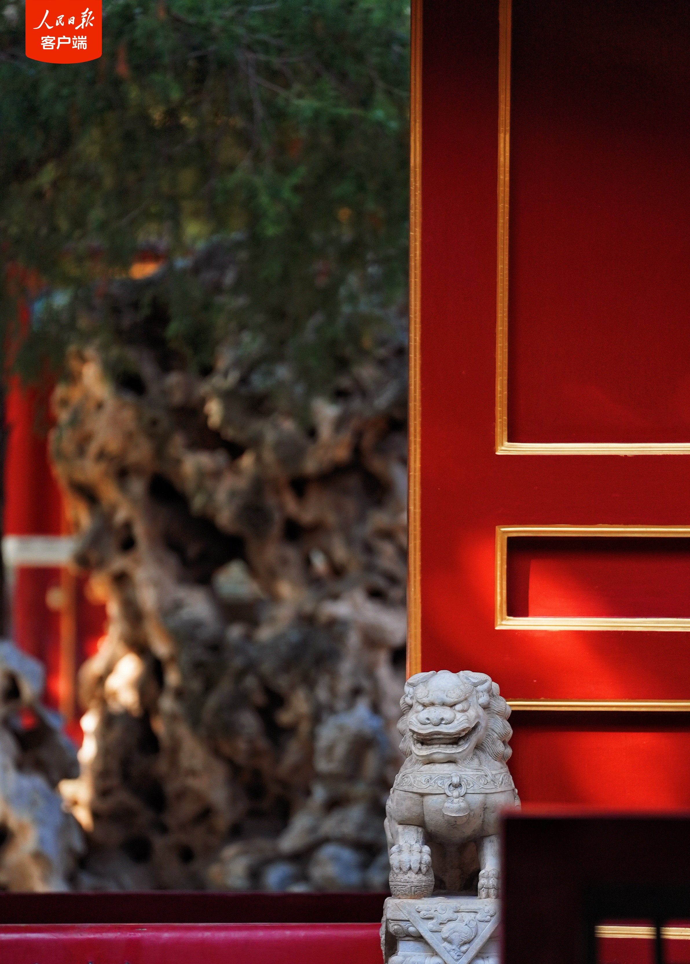 禁忌城的Qianlong花园正在重新开放，高清美丽的风