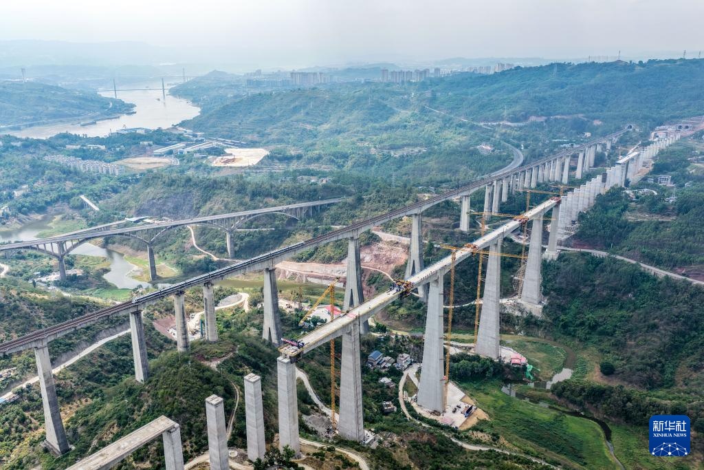 Caijiago双线超级桥高速铁路