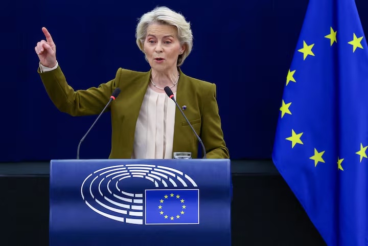 美国海浪关税棒von der Leyen：欧盟被迫寻找各种交