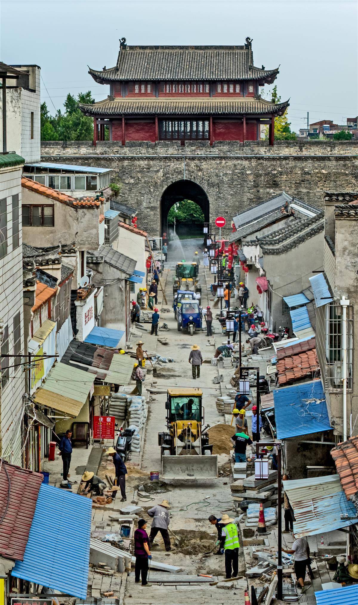 琼斯古城的Sanyi Street Place项目迅速向前移动