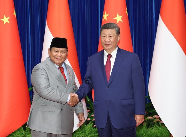 XI Jinping会见印度尼西亚总统Prabowo
