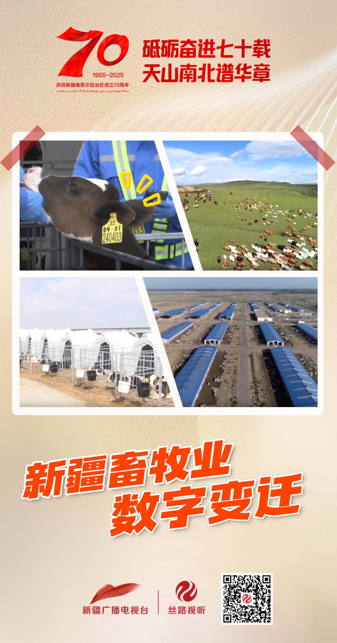 蒂安山山（Tianshan Mountains）忘记了70年