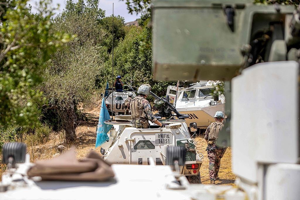 unifil：以色列无人机在和平维护部队附近扔手篮