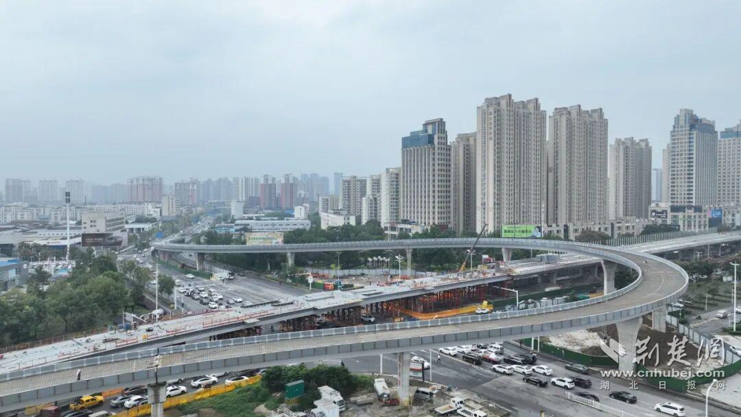 元旦前即可通行！襄阳阳菜立交桥工程全面竣工