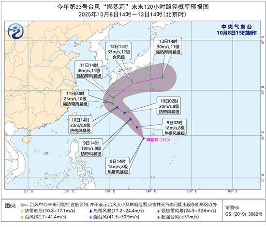 今年第23号台风已经发