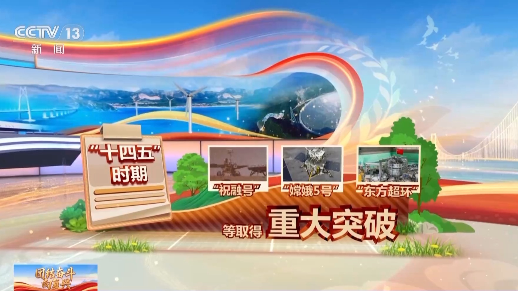 第一次，成功，领先！在第14五年的计划中，好消