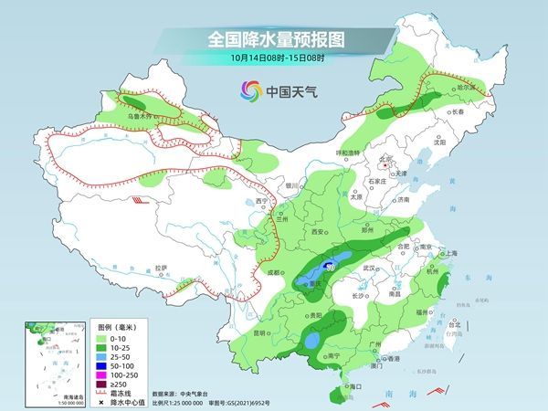 新一波强冷空气将影响我国。西部地区至黄淮等