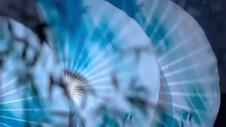 Xuanzhu Lake General Station的秋天晚上，这是一场视频