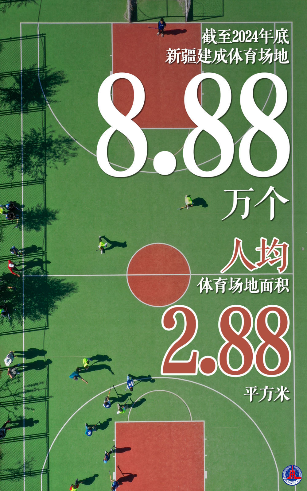 一系列数据展现新疆体育70年发展成就