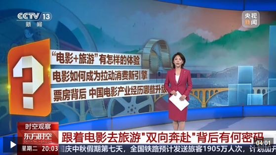 跟着电影去旅行。 “两个方向”背后的密码是什