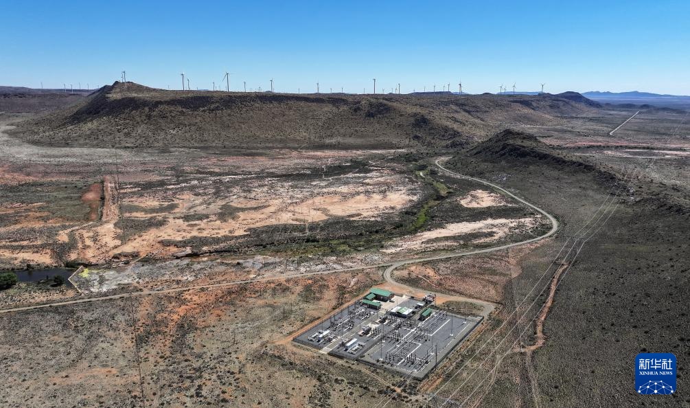 新华社图片集丨中国公司南非De'A风电项目