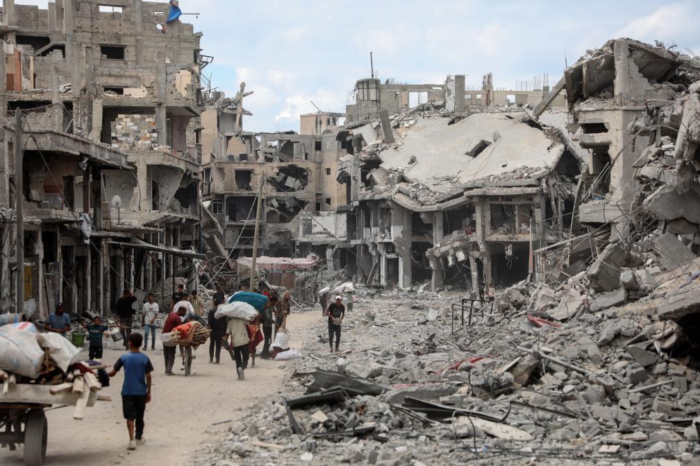 特朗普总统表示“国际部队”很快将进入加沙，