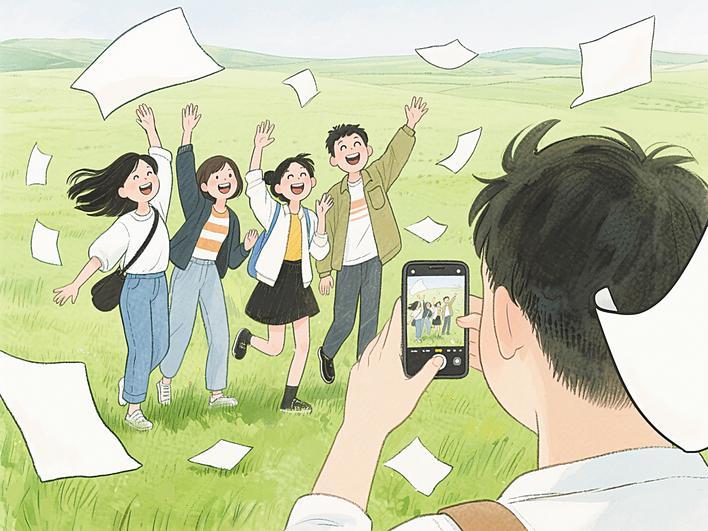 草原上别有一番乐趣