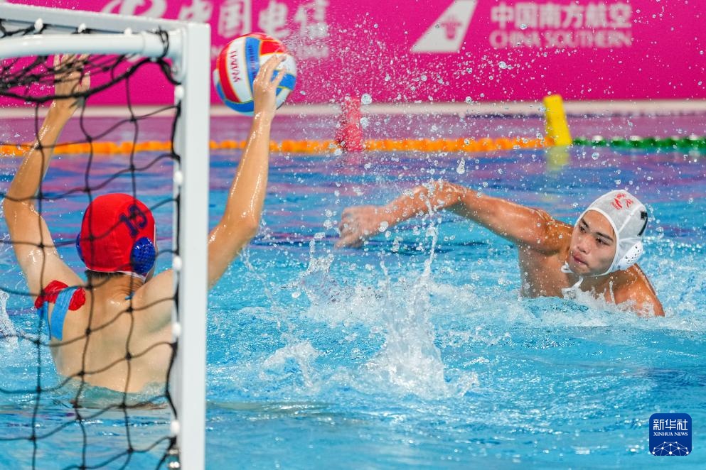 全国锦标赛|水球-男子小组赛：重庆胜浙江