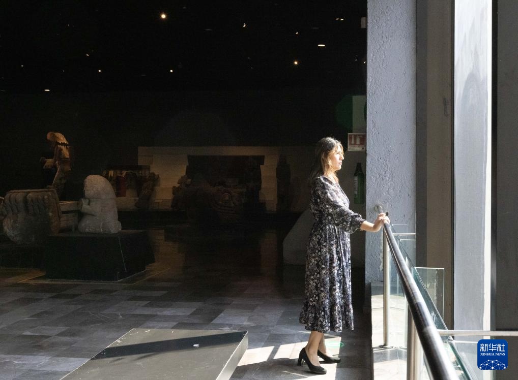 她保护历史文物——墨西哥大神庙博物馆馆长