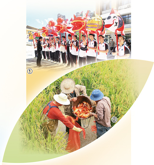 在稻浪跳跃的鱼群中寻找万千农业遗产的“生态