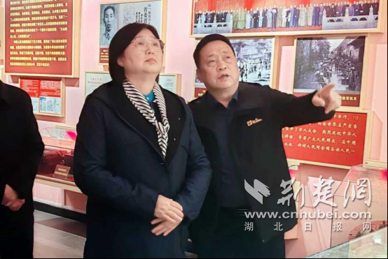 湖北省老区建设促进会赴