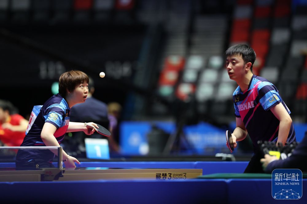 全运会丨陈远阿努/奎曼晋级乒乓球混双半决赛