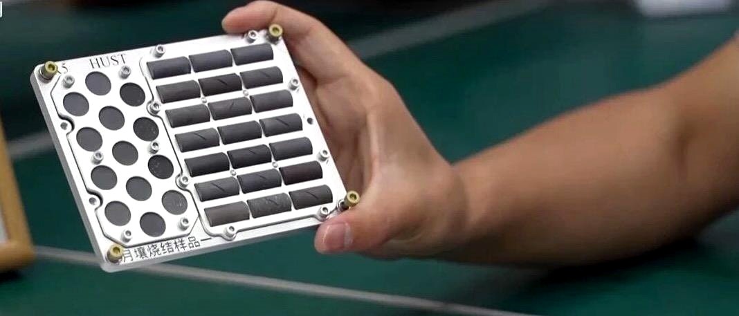 经过在空间站外“锻炼”一年，抗压强度是普通